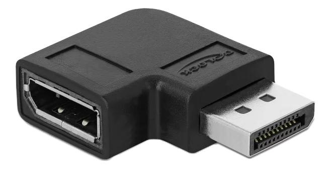 DeLOCK DisplayPort 1.4 Adapter ma to fe 90° right angled 8K 60Hz i gruppen COMPUTERTILBEHØR / Kabler og adaptere / DisplayPort / Adaptere hos TP E-commerce Nordic AB (C70650)