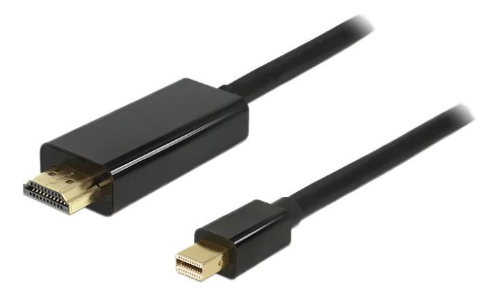 DeLOCK Cable Mini Display Port 1.1 male to HDMI-A male, full HD i gruppen COMPUTERTILBEHØR / Kabler og adaptere / DisplayPort / Kabler hos TP E-commerce Nordic AB (C70690)