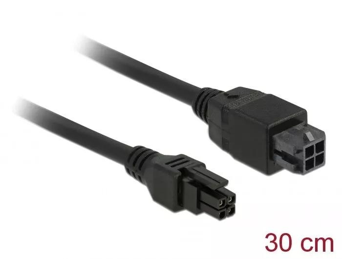 DeLOCK Micro Fit 3.0 4 pin Extension Cable male > female 30 cm i gruppen COMPUTERTILBEHØR / Kabler og adaptere / Interne / Strømkabler og adaptere hos TP E-commerce Nordic AB (C70703)