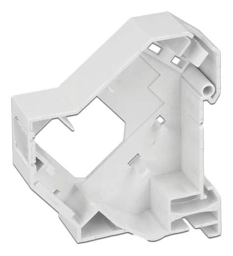 DeLOCK Keystone Mounting for DIN rail 180° i gruppen COMPUTERTILBEHØR / Kabler og adaptere / Netværkskabler / Adaptere og samlemuffer hos TP E-commerce Nordic AB (C70760)