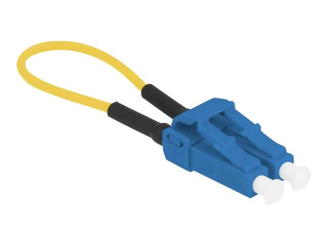 DeLOCK Optical Fiber loopback Adapter LC / UPC singlemode, blue i gruppen COMPUTERTILBEHØR / Netværk / Mediekonvertere hos TP E-commerce Nordic AB (C70771)