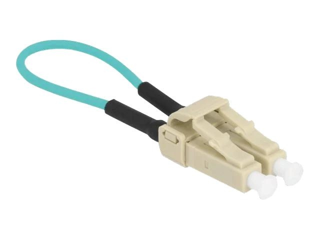 DeLOCK Optical Fiber loopback Adapter LC / OM3 Multi-mode, beige i gruppen COMPUTERTILBEHØR / Netværk / Mediekonvertere hos TP E-commerce Nordic AB (C70773)