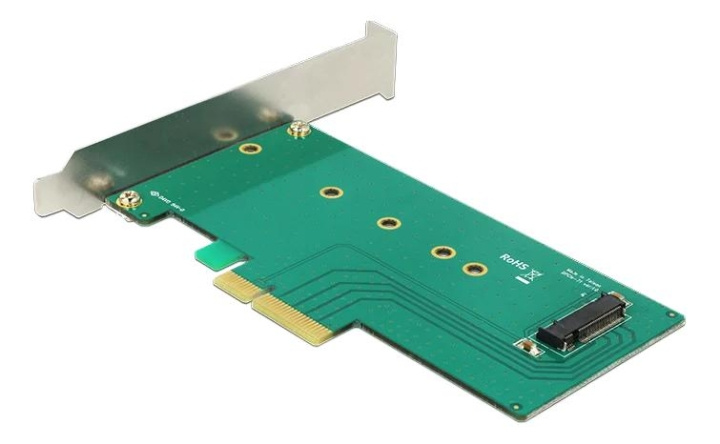 DeLOCK PCI Express x4 Card > 1 x internal NVMe M.2 Key M 110 mm i gruppen COMPUTERTILBEHØR / Netværk / Netværkskort / PCI Express hos TP E-commerce Nordic AB (C70790)