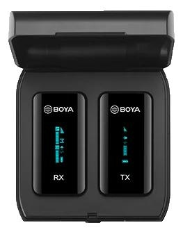 BOYA 2.4G Mini Wireless Microphone for Android/Type-C 1+2 i gruppen COMPUTERTILBEHØR / Computer Tilbehør / Mikrofoner hos TP E-commerce Nordic AB (C70802)