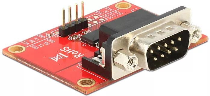 DeLOCK RS-232 adapter for Raspberry Pi i gruppen COMPUTERTILBEHØR / Computerkomponenter / Raspberry Pi hos TP E-commerce Nordic AB (C70817)