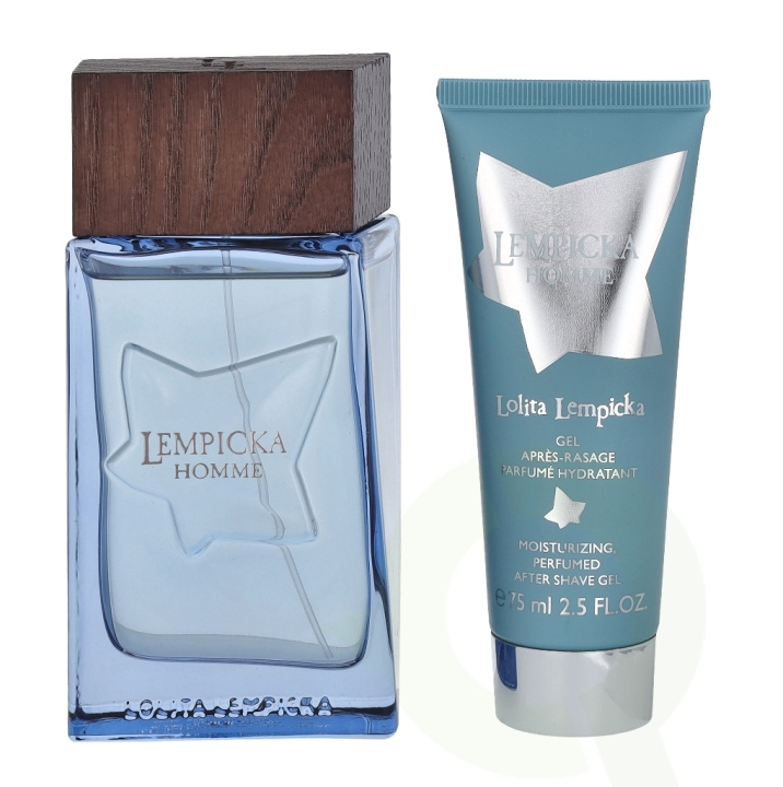 Lolita Lempicka Homme Giftset 175 ml Edt Spray 100ml/After Shave Gel 75ml i gruppen SKØNHED & HELSE / Gaveæske / Gaveæske til ham hos TP E-commerce Nordic AB (C70975)