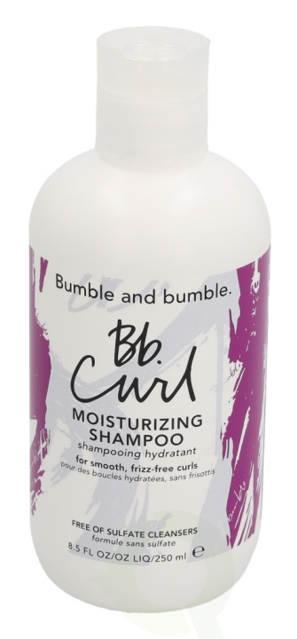 Bumble and Bumble Bumble & Bumble Curl Moisturizing Shampoo 250 ml For Smooth, Frizz-Free Curls i gruppen SKØNHED & HELSE / Hår og styling / Hårpleje / Shampoo hos TP E-commerce Nordic AB (C70987)