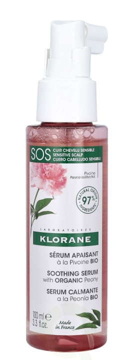 Klorane SOS Serum With Peony 100 ml Sensitive And Irritated Scalp i gruppen SKØNHED & HELSE / Hudpleje / Ansigt / Hudserum hos TP E-commerce Nordic AB (C70996)