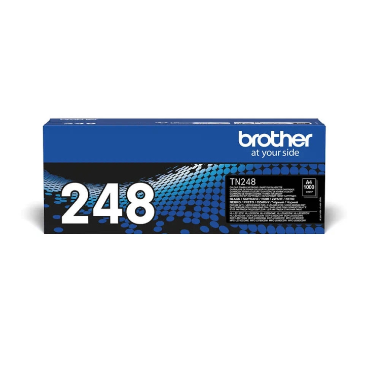 Brother Toner TN248BK TN-248 Sort i gruppen COMPUTERTILBEHØR / Printere og tilbehør / Blæk og toner / Toner / Brother hos TP E-commerce Nordic AB (C71093)