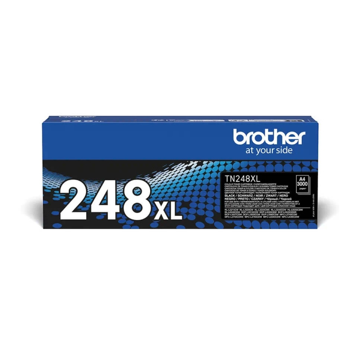 Brother Toner TN248XLBK TN-248 XL Sort i gruppen COMPUTERTILBEHØR / Printere og tilbehør / Blæk og toner / Toner / Brother hos TP E-commerce Nordic AB (C71097)