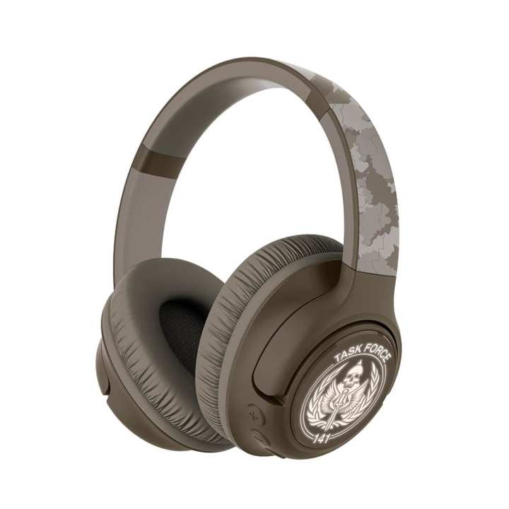 CALL OF DUTY Headphone Over-Ear Wireless Led Camo COD i gruppen HJEMMEELEKTRONIK / Lyd & billede / Hovedtelefoner & Tilbehør / Hovedtelefoner hos TP E-commerce Nordic AB (C71179)