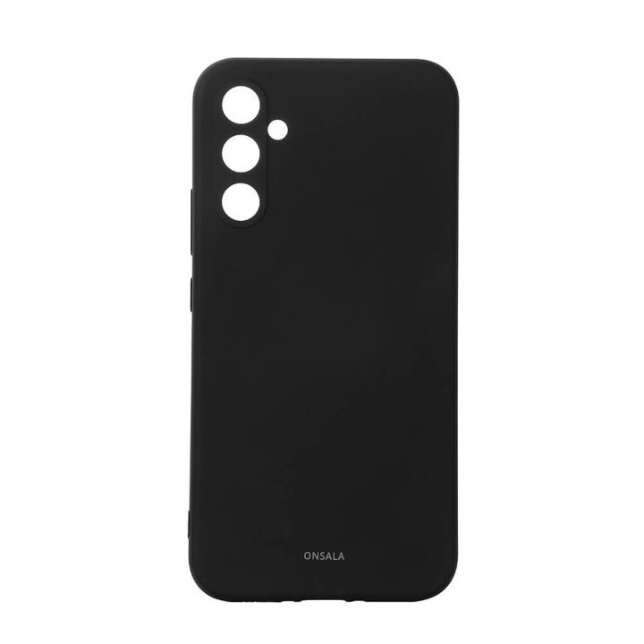 Onsala Cover Silikone Feel Black - Samsung A35 5G i gruppen SMARTPHONES & TABLETS / Mobil Beskyttelse / Samsung hos TP E-commerce Nordic AB (C71194)