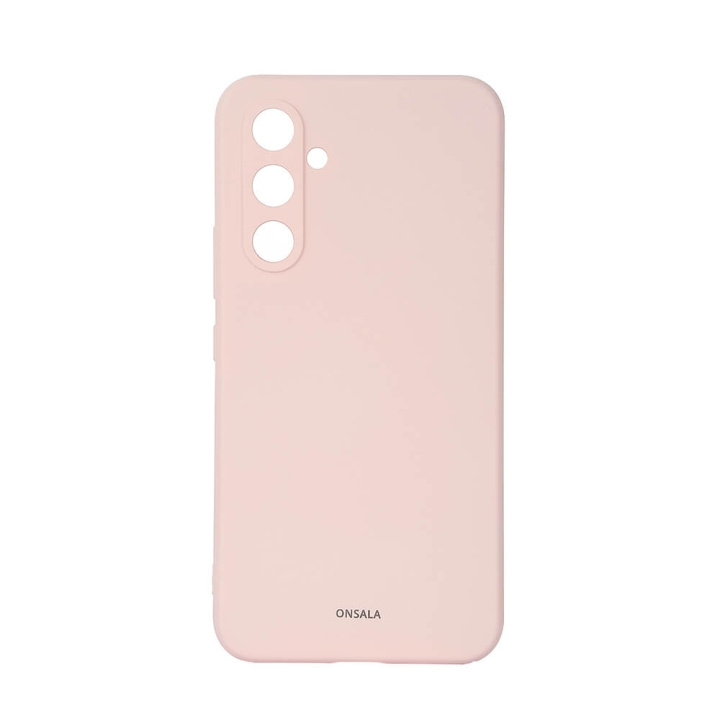 Onsala Cover Silikone Feel Chalk Pink - Samsung A55 5G i gruppen SMARTPHONES & TABLETS / Mobil Beskyttelse / Samsung hos TP E-commerce Nordic AB (C71197)