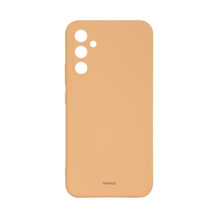 Onsala Cover Silikone Feel Apricot - Samsung A35 5G i gruppen SMARTPHONES & TABLETS / Mobil Beskyttelse / Samsung hos TP E-commerce Nordic AB (C71200)