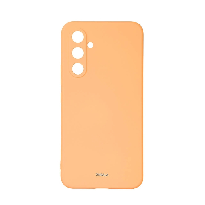 Onsala Cover Silikone Feel Apricot - Samsung A55 5G i gruppen SMARTPHONES & TABLETS / Mobil Beskyttelse / Samsung hos TP E-commerce Nordic AB (C71201)