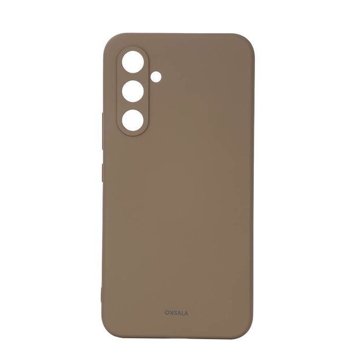 Onsala Cover Silikone Feel Summer Sand - Samsung A55 5G i gruppen SMARTPHONES & TABLETS / Mobil Beskyttelse / Samsung hos TP E-commerce Nordic AB (C71225)