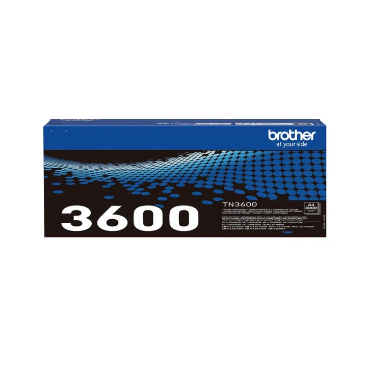 Brother Toner TN3600 TN-3600 Sort i gruppen COMPUTERTILBEHØR / Printere og tilbehør / Blæk og toner / Toner / Brother hos TP E-commerce Nordic AB (C71327)