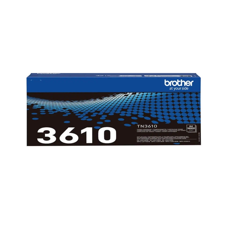 Brother Toner TN3610 TN-3610 Sort i gruppen COMPUTERTILBEHØR / Printere og tilbehør / Blæk og toner / Toner / Brother hos TP E-commerce Nordic AB (C71330)