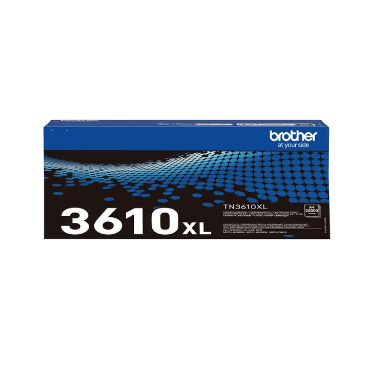 Brother Toner TN3610XL TN-3610 XL Sort i gruppen COMPUTERTILBEHØR / Printere og tilbehør / Blæk og toner / Toner / Brother hos TP E-commerce Nordic AB (C71331)