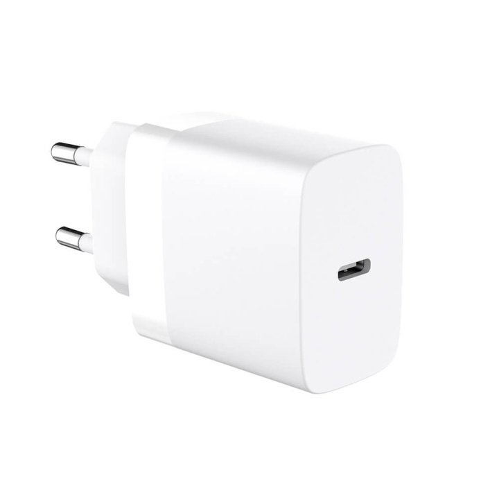 GEAR Oplader 220V 1xUSB-C PD/PPS 30W Hvid i gruppen SMARTPHONES & TABLETS / Opladere og kabler / Vægoplader / Væg oplader Type C hos TP E-commerce Nordic AB (C71368)