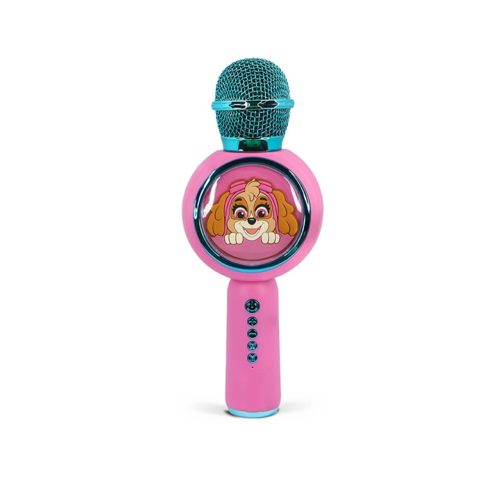 Paw Patrol Skye Karaoke Mic PopSing With LED i gruppen HJEMMEELEKTRONIK / Lyd & billede / Håndholdte mikrofoner hos TP E-commerce Nordic AB (C71386)