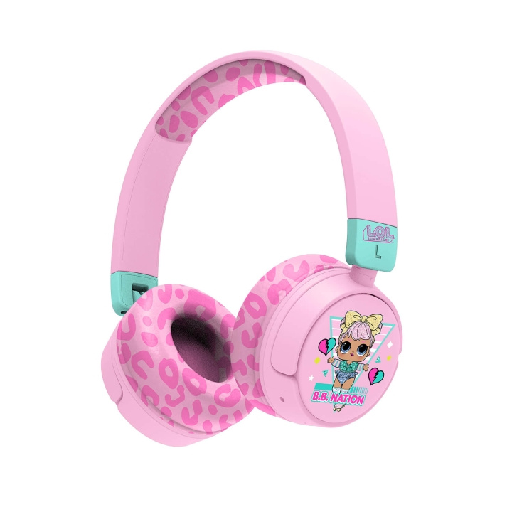 LOL surprise Headphone On-Ear Kids Wireless 85/95dB i gruppen HJEMMEELEKTRONIK / Lyd & billede / Hovedtelefoner & Tilbehør / Hovedtelefoner hos TP E-commerce Nordic AB (C71395)