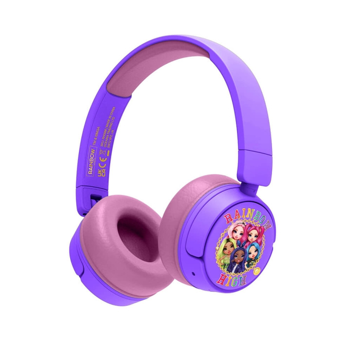 Rainbow high Headphone On-Ear Kids Wireless 85/95dB i gruppen HJEMMEELEKTRONIK / Lyd & billede / Hovedtelefoner & Tilbehør / Hovedtelefoner hos TP E-commerce Nordic AB (C71398)