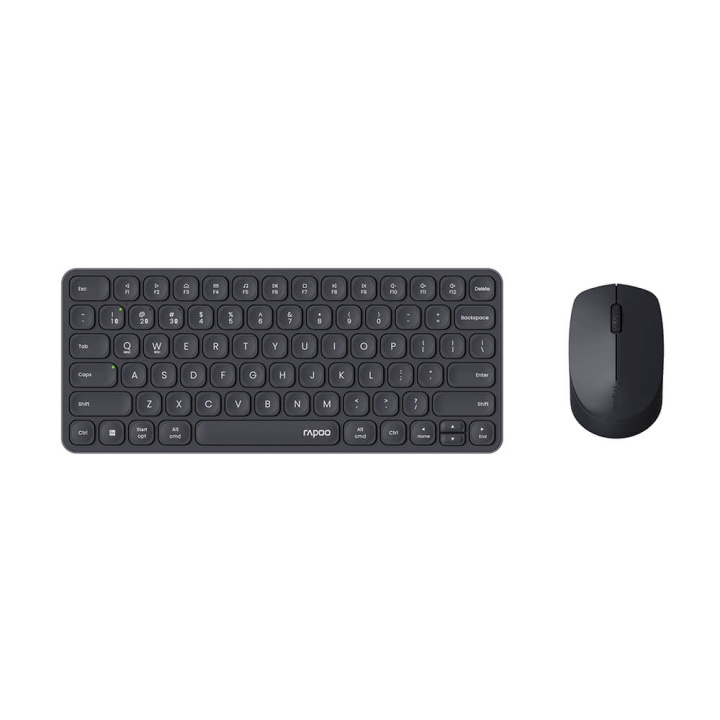 Rapoo Tastatur/Mus Sæt 9010M Trådløs Multi-Mode Sort i gruppen COMPUTERTILBEHØR / Mus og tastatur / Tastatur / Pakke hos TP E-commerce Nordic AB (C71401)