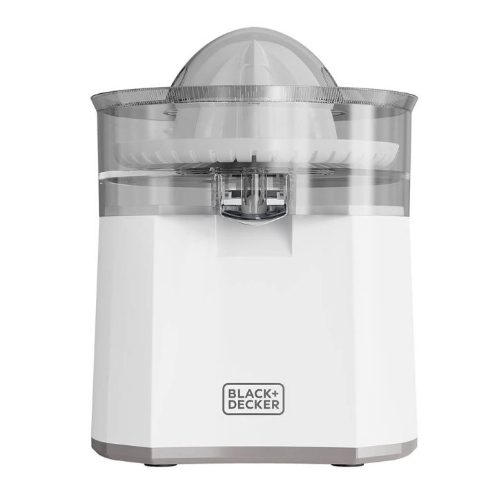 BLACK+DECKER Citruspresser 40W Hvid i gruppen HJEM, HUS & HAVE / Husholdningsapparater / Vand & Juice / Juicepresser hos TP E-commerce Nordic AB (C71417)