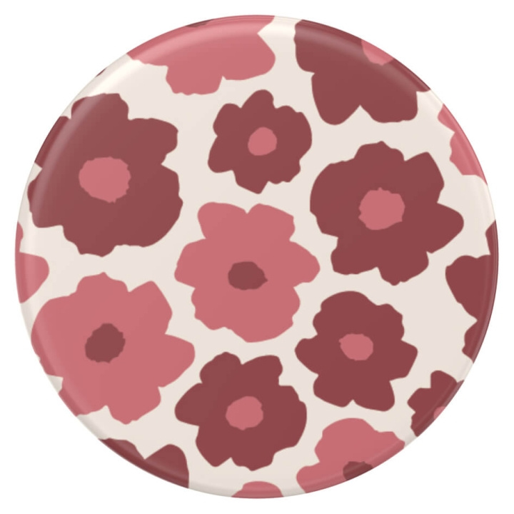 PopSockets PopGrip Original Mauve Floral i gruppen SMARTPHONES & TABLETS / Øvrigt tilbehør / Popsockets hos TP E-commerce Nordic AB (C71552)