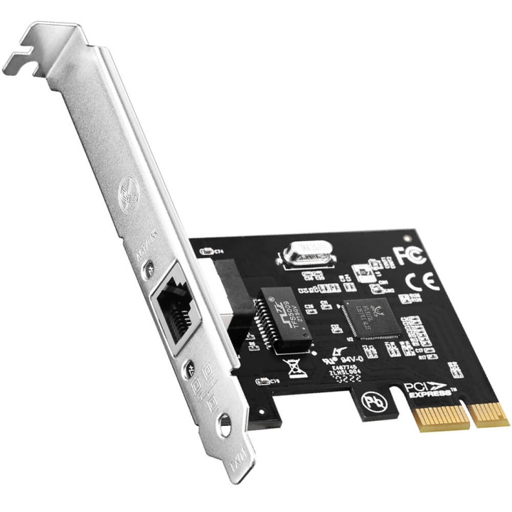 CUDY Adapter PCI-E PE25 2.5 Gigabit 1P Low Profile i gruppen COMPUTERTILBEHØR / Netværk / Netværkskort / PCI Express hos TP E-commerce Nordic AB (C71598)