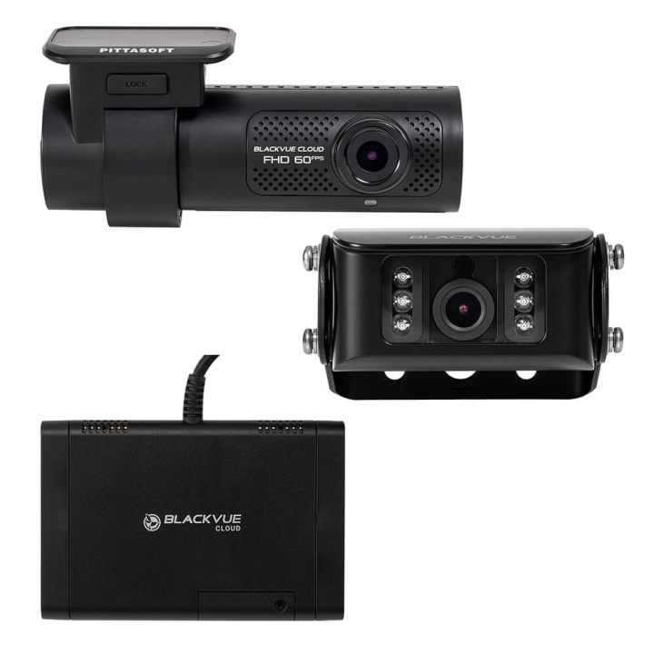 BlackVue Lastbil Bilkamera DR770X 2CH TRUCK LTE 64GB i gruppen BIL / Bil lyd & multimedia / Kameraer, Action kameraer og tilbehør / Kameraer og Dashcams hos TP E-commerce Nordic AB (C71661)