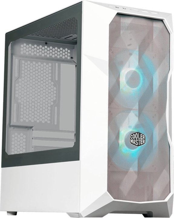 Cooler Master MasterBox TD300 Mesh Mini Micro-ATX kabinet med vindue, hvid i gruppen COMPUTERTILBEHØR / Computerkomponenter / Kabinet hos TP E-commerce Nordic AB (C71801)