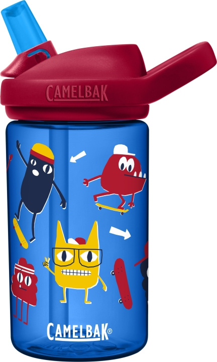 Camelbak Eddy+ Kids 0,4L vandflaske, Skate Monsters i gruppen LEGETØJ, BØRN & BABY / Mad & Drikke / Sutteflasker og tilbehør hos TP E-commerce Nordic AB (C71832)