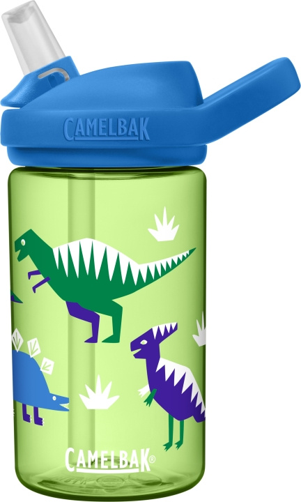 Camelbak Eddy+ Kids 0,4L flaske, Hip Dinos i gruppen LEGETØJ, BØRN & BABY / Mad & Drikke / Sutteflasker og tilbehør hos TP E-commerce Nordic AB (C71844)