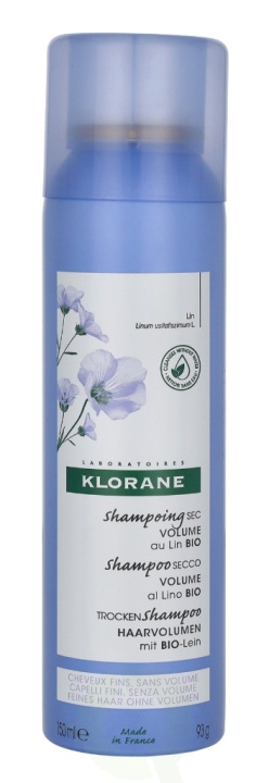 Klorane Linseed Dry Shampoo With Organic Flax 150 ml For Fine Limp Hair i gruppen SKØNHED & HELSE / Hår og styling / Hårpleje / Tør shampoo hos TP E-commerce Nordic AB (C71915)