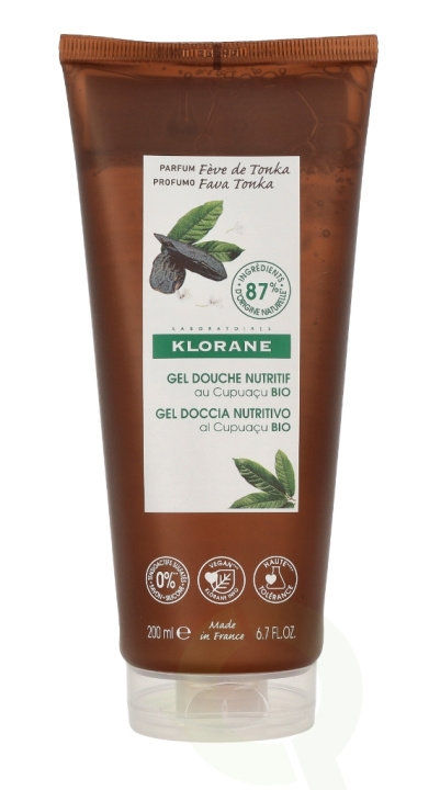 Klorane Shower Gel - Tonka Bean 200 ml i gruppen SKØNHED & HELSE / Hudpleje / Kropspleje / Bad & brusecreme hos TP E-commerce Nordic AB (C71960)