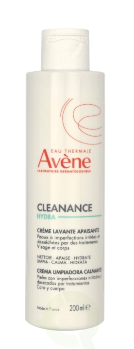 Avene Cleanance Hydra Soothing Cleansing Cream 200 ml Blemishprone Skin Left Dry And Irritated By Treatments i gruppen SKØNHED & HELSE / Hudpleje / Ansigt / Rengøring hos TP E-commerce Nordic AB (C71962)