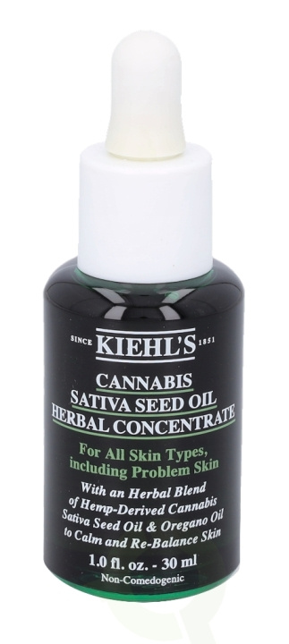 Kiehl\'s Cannabis Sativa Seed Oil Herbal Concentrate 30 ml i gruppen SKØNHED & HELSE / Hudpleje / Kropspleje / Kropsolie hos TP E-commerce Nordic AB (C71984)