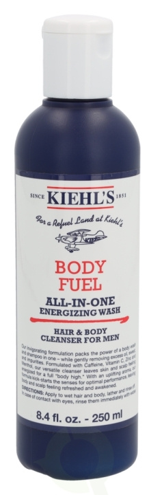 Kiehl\'s Body Fuel All-In-One Energizing Wash 250 ml Hair & Body i gruppen SKØNHED & HELSE / Hudpleje / Kropspleje / Bad & brusecreme hos TP E-commerce Nordic AB (C71989)