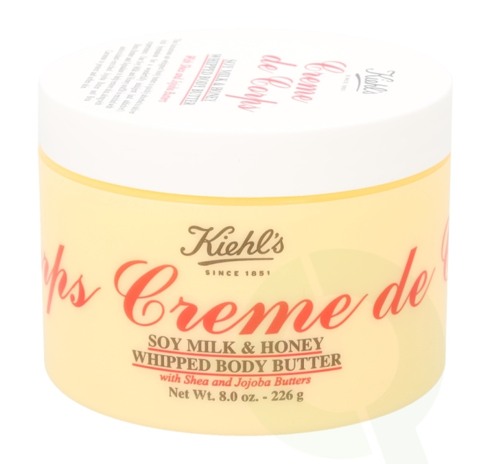 Kiehl\'s Creme De Corps Whipped Body Butter 226 g Soy Milk & Honey i gruppen SKØNHED & HELSE / Hudpleje / Kropspleje / Body lotion hos TP E-commerce Nordic AB (C71994)