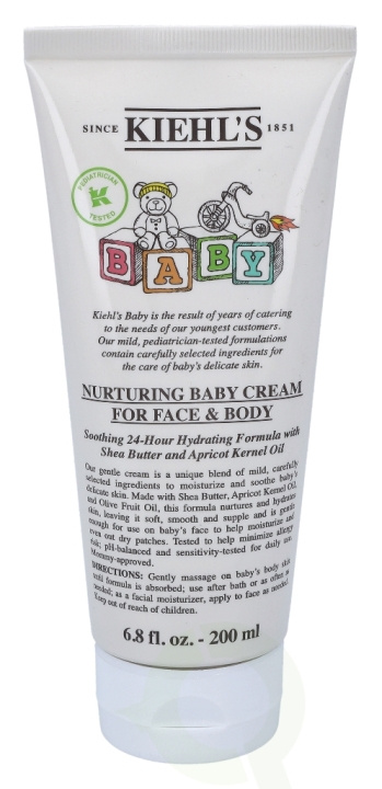 Kiehl\'s Baby Nurturing Baby Cream 200 ml For Face & Body i gruppen LEGETØJ, BØRN & BABY / Pleje, sundhed og hygiejne / Pleje & hygiejne hos TP E-commerce Nordic AB (C71995)