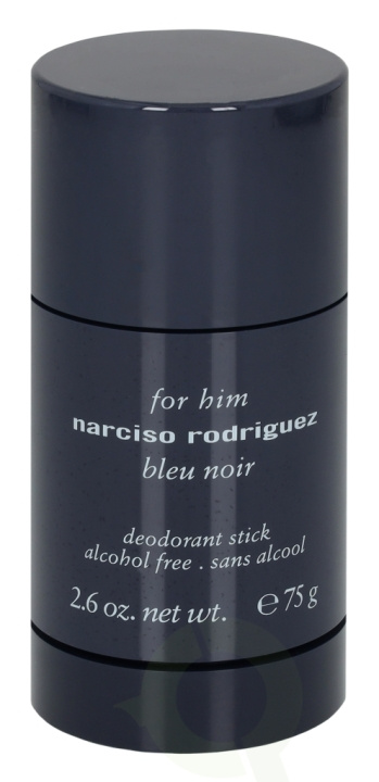 Narciso Rodriguez Bleu Noir for Him Deo Stick 75 g Alcohol Free i gruppen SKØNHED & HELSE / Duft & Parfume / Deodorant / Deo for ham hos TP E-commerce Nordic AB (C72272)