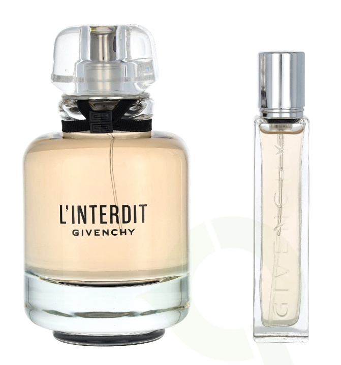 Givenchy L\'Interdit Giftset 92.5 ml Edp Spray 80ml/Edp 12,5ml i gruppen SKØNHED & HELSE / Duft & Parfume / Parfume / Parfume til hende hos TP E-commerce Nordic AB (C72971)