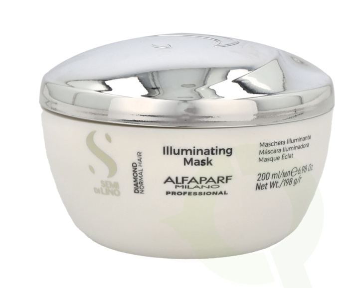 Alfaparf Semi Di Lino Illuminating Mask 200 ml i gruppen SKØNHED & HELSE / Hår og styling / Hårpleje / Hårmaske hos TP E-commerce Nordic AB (C73021)