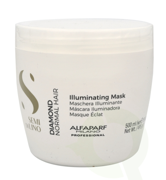 Alfaparf Semi Di Lino Illuminating Mask 500 ml For Normal Hair i gruppen SKØNHED & HELSE / Hår og styling / Hårpleje / Hårmaske hos TP E-commerce Nordic AB (C73022)