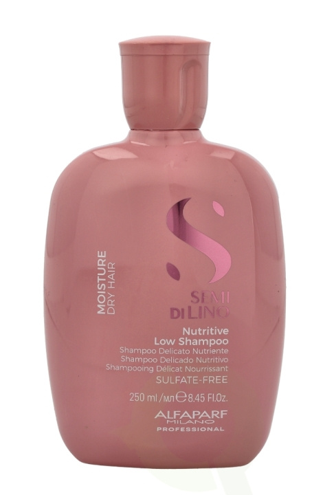 Alfaparf Semi Di Lino Nutritive Low Shampoo 250 ml Dry Hair, Sulfate-Free i gruppen SKØNHED & HELSE / Hår og styling / Hårpleje / Shampoo hos TP E-commerce Nordic AB (C73025)