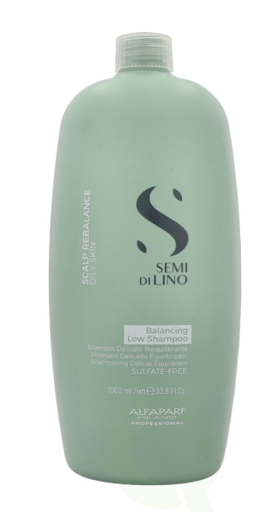 Alfaparf Semi Di Lino Scalp Rebalance Balancing Shampoo 1000 ml Low i gruppen SKØNHED & HELSE / Hår og styling / Hårpleje / Shampoo hos TP E-commerce Nordic AB (C73045)