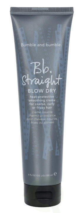 Bumble and Bumble Bumble & Bumble Straight Blow Dry 150 ml Heat-Protective Smoothing Creme, For Coarse, Curly Or Frizzy Hair i gruppen SKØNHED & HELSE / Hår og styling / Hår styling / Styling creme hos TP E-commerce Nordic AB (C73267)