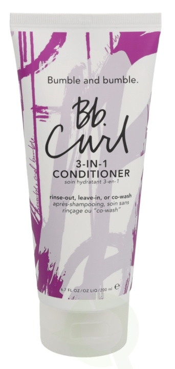 Bumble and Bumble Bumble & Bumble Curl 3 In 1 Conditioner 200 ml Rinse-Out, Leave-In, Or Co-Wash i gruppen SKØNHED & HELSE / Hår og styling / Hårpleje / Balsam hos TP E-commerce Nordic AB (C73297)